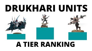 Drukhari Codex Unit Tier List - Strongest and Best Dark Eldar Choices?