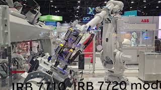 ABB robotic welding and fixturing