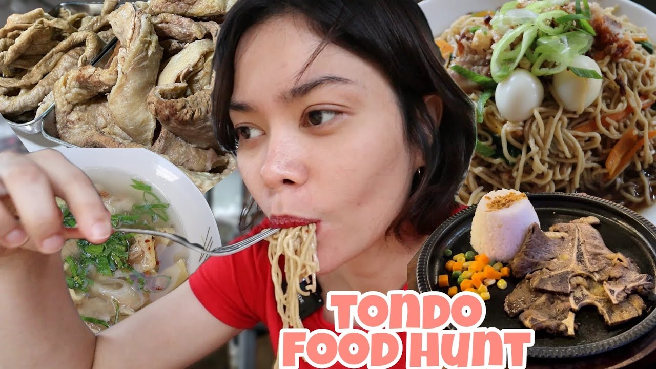 TONDO FOOD HUNT hari ng tumbong, sizzling steak, pancit cabagan