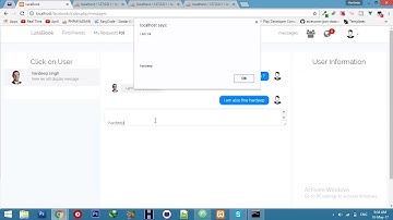 #3 Fetch messages by conversation | submit by Enter | Social networking site in laravel 5.4 & vue.js