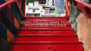 CrushedBlush Tutorial: Using VSCO to Polish Up Your Photos