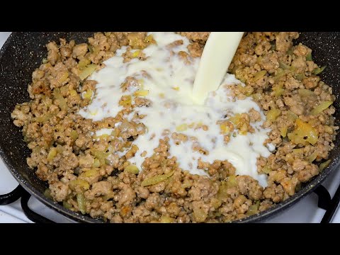 Что я делаю из КАРТОШКИ и ФАРША поразило всех!Невероятная вкуснятина на обед или ужин для всей семьи