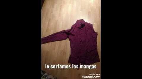 Transformar Camisa hombre a mujer