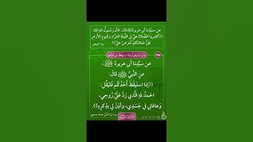 كتاب الأذكار للإمام النووي (14) : {بابُ مايقولُ إذا استيقظَ من منامهِ 1}
