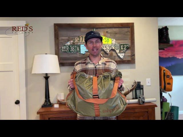 Umpqua ZS2 Wader & Boot Storage Tote  Best Fly Fishing Wader Bag - basin +  bend