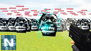 Nextbots Sandbox in Backrooms Shooter Gameplay , Sandbox Android Games  ios Walkthrough Simulator