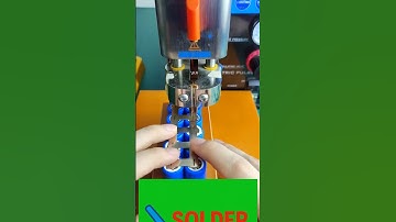Easy Battery Soldering Techniques #diyfix #howto #howtostyle #diyelectronics #solderingtutorial