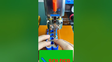 Easy Battery Soldering Techniques #diyfix #howto #howtostyle #diyelectronics #solderingtutorial