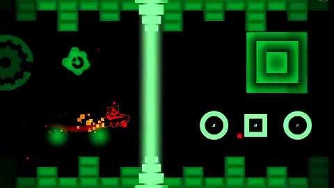 Geometry dash GLOW SURFACE BY DHAFIN MY FIRST FRIEND!!!