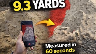How to Measure Dirt, Gravel, or Sand Piles with Your Phone 