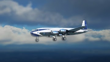 MICROSOFT FLIGHT SIMULATOR 2020 PMDG DC-6 SHORT MOVIE 4K
