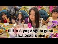 8th birt.ay in dubai  elif kids elosisters brit.ayvlog