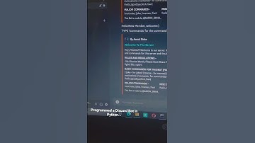 Programming a Discord Bot....