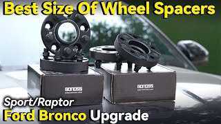 What Size Wheel Spacers Are Best For Ford Bronco?|BONOSS Offroad Parts For Ford Bronco/Sport/Raptor