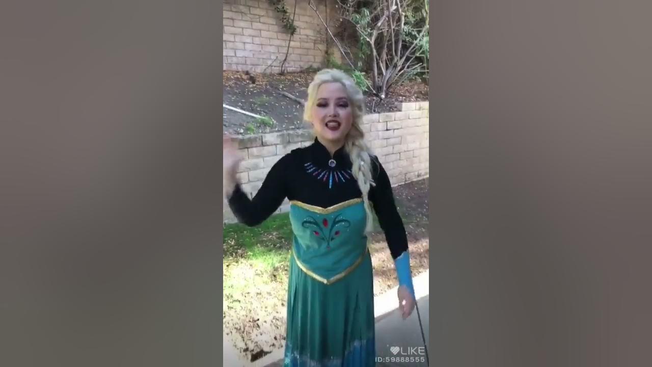 Elsa Let it Go transformation