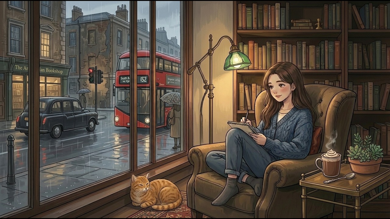 Lofi Jazz Piano ☕ | Reading Music, Study Focus, Calm Instrumental Chill Mix