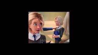 Miles And Gwen Edit Spider-Man Into The Spiderverse
