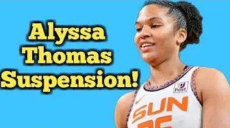 Alyssa Thomas Of Connecticut Sun Facing Suspension For Hard Foul On Caitlin Clark Of Indiana Fever! thumbnail