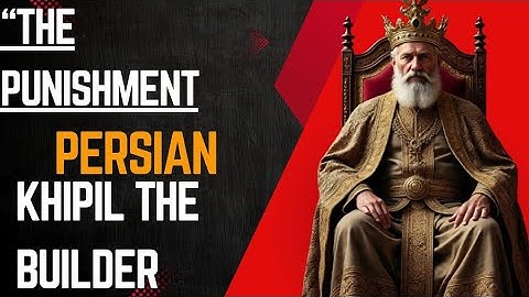 “The Punishment of Shahpesh the Persian on Khipil the Builder | An Emotional Ancient Story of Pride,