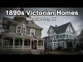 A Row Of 1890's Victorian Homes Manchester , NH