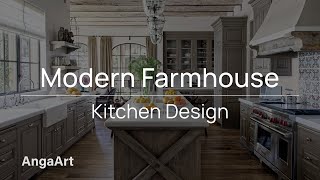 Modern Farmhouse Kitchen | Farmhouse Interior Design Ideas