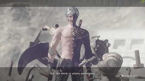 NIER AUTOMATA Walkthrough Part 11   ENDING ROUTE A PC Let