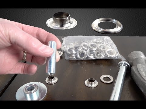 Video: Si Të Instaloni Eyelets