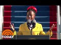 Amanda Gorman Makes Big Impact As Youngest Inaugural Poet In US History | TODAY