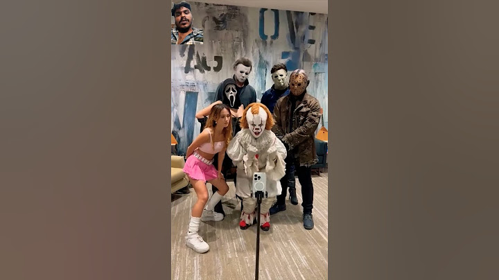 "BTS of the viral trend with my scarry friends