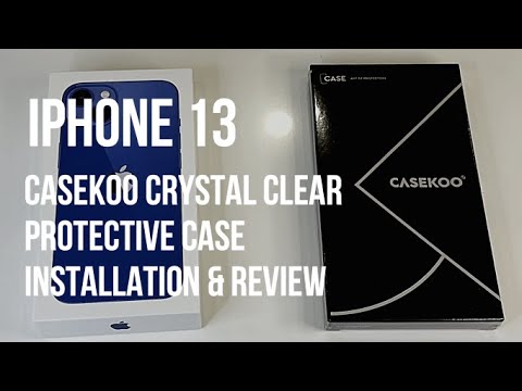 CASEKOO Front and Back Tempered Glass for iPhone 13 Pro - CASEKOO 