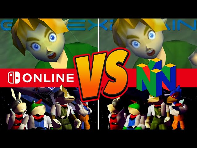 Wii U Virtual Console Vs. Nintendo 64 Switch Games! - Graphics Comparison  (Star Fox, Zelda, & More!) 