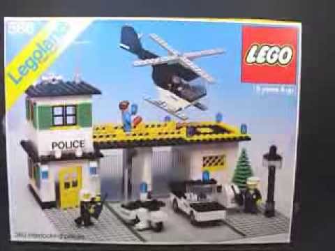 Vintage 1978 LEGO Classic Town 588 Police Headquarters