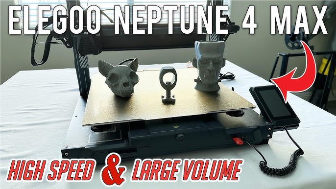 Introduce: ELEGOO Neptune 4 Plus & Neptune 4 Max FDM 3D Printers