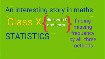 How to find the Missing frequency (All  3- Methods)| Direct ; Assumed Mean and Step Deviation.
