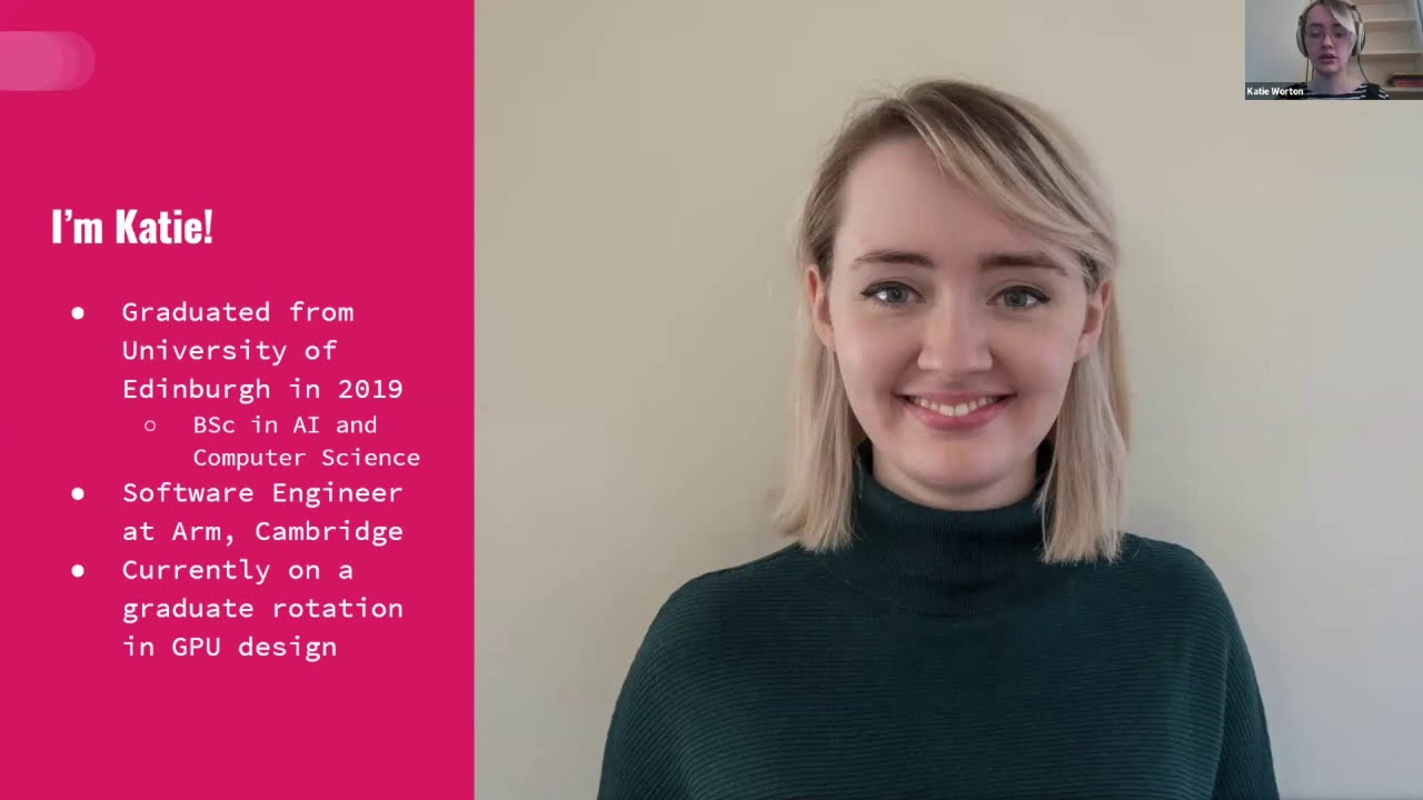 Katie Worton - How to Thrive in a Tech Career - VOICES webinar Part 2
