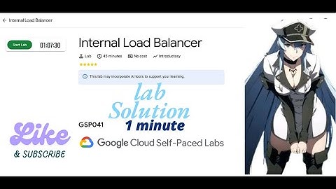 Internal Load Balancer || GSP041 || Qwiklabs Arcade 2025.