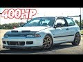 400HP Nitrous Civic on the Street - The Perfect Street Honda Build (It's So Clean!)