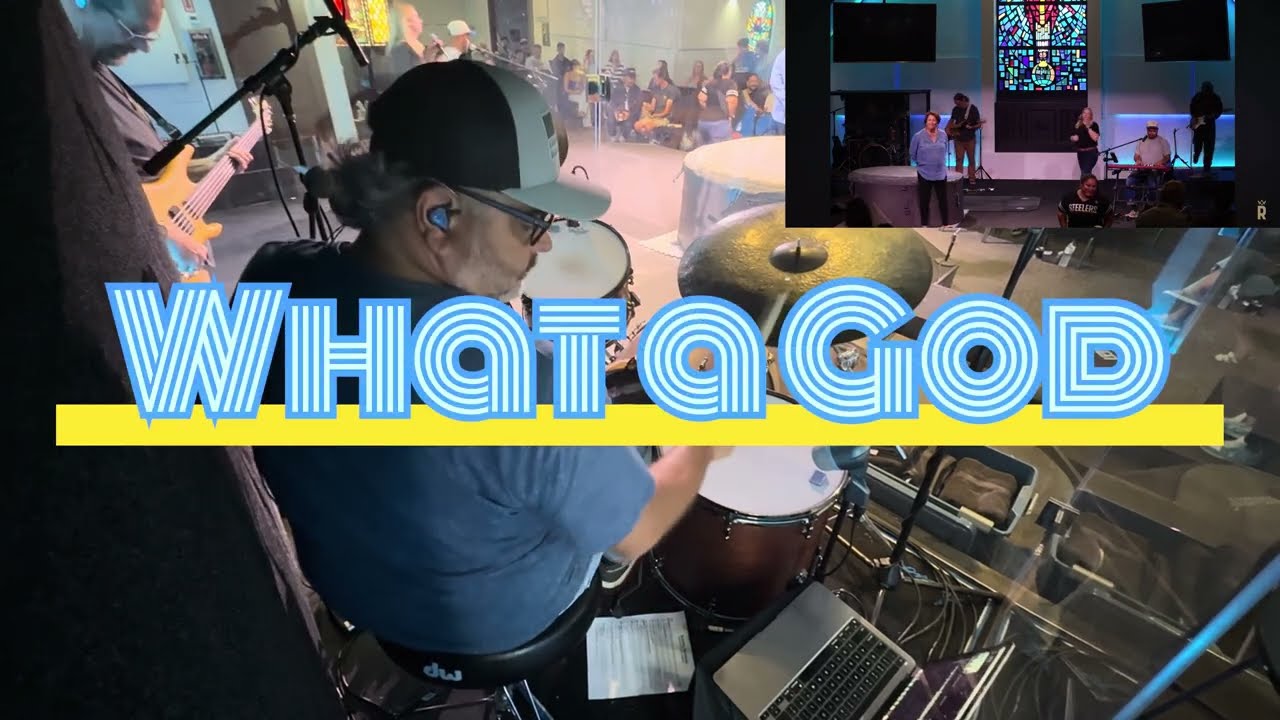 What a God drum cover 9/21/25