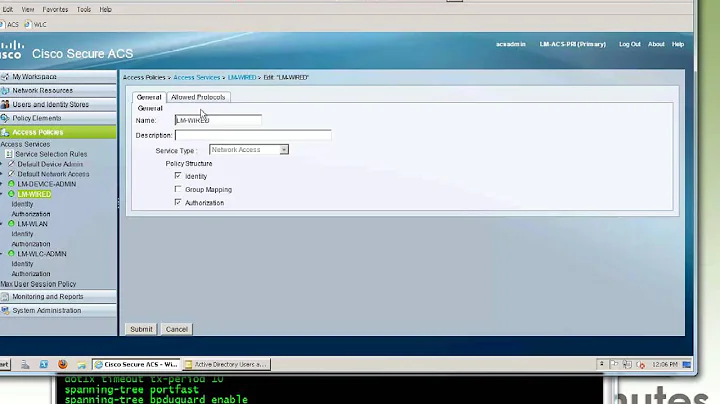 LabMinutes# SEC0092 - Cisco ACS 5.4 Wired 802.1X PEAP EAP-TLS with Machine Authentication (Part 1)