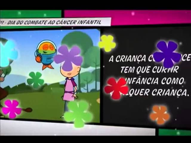 Desenhos ficam carecas para o Dia Nacional de Combate ao Câncer Infantil