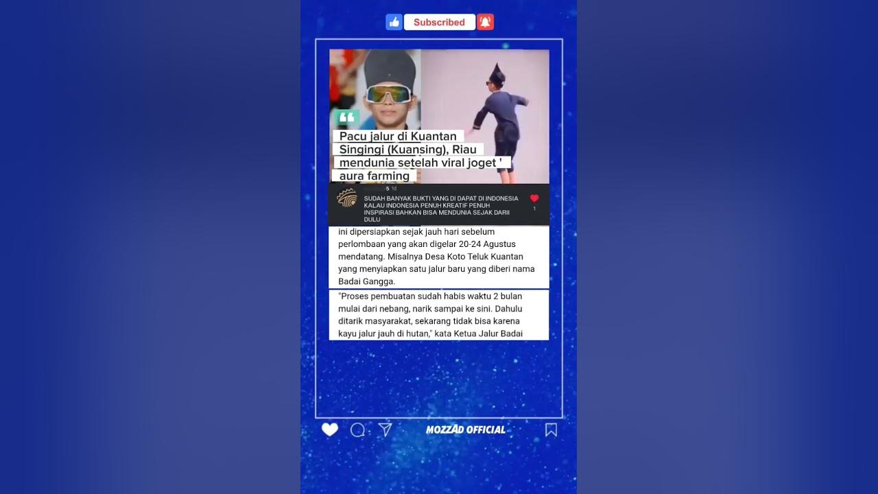 AURA FARMING! AKSI ANAK RIAU DI PACU JALUR JADI TREND DUNIA #fypシ゚viral #trandingshorts