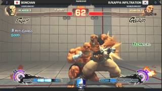 Infiltration (Abel/Gouken) vs Bonchan (Sagat/Yun) - GAME STAR ASIA - GRAND FINAL - #USF4