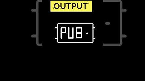 PUBG🔥 logo using python | How to create pubg logo using python | #BGMI #Shorts