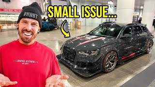 Thumbnail for MY AUDI RS6 MADE IT TO SEMA. BUT ITS BROKEN