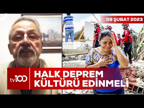 Naci Görür'den Deprem Kültürü Eleştirisi | Ece Üner'le Tv100 Ana Haber