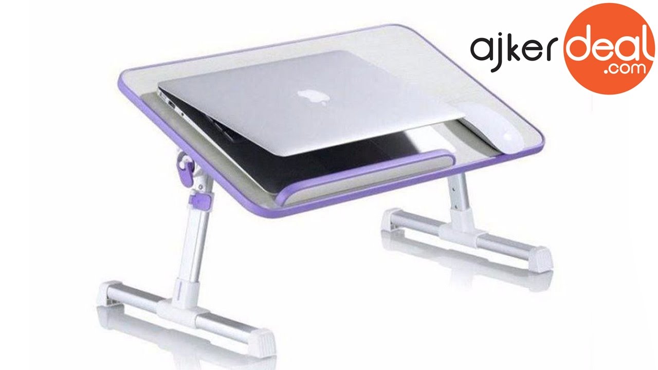 Portable Multifunction Laptop Lap Desk Foldable Smart E Table