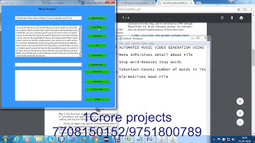 Automated Music Video  Generation Using Web Image Resource using Flickr API - 1Crore Projects