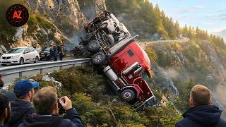 Dangerous Idiots Fastest Truck: Heavy Equipment Fails | Extreme Oversized Truck Transport #4 Guide