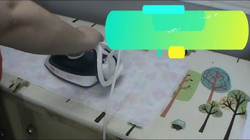 Fusible interfacing. Fuse to fabric.
