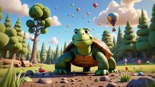 The Turtle Who Wanted to Fly 🐢✈️ | Inspirational Story for Kids | Learn Dreams & Nature